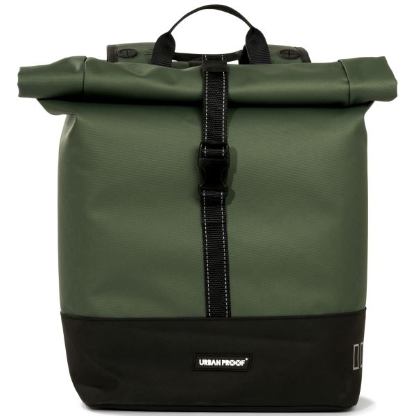 Urbanproof - Urbanproof tas double roll up recycle 38l groen