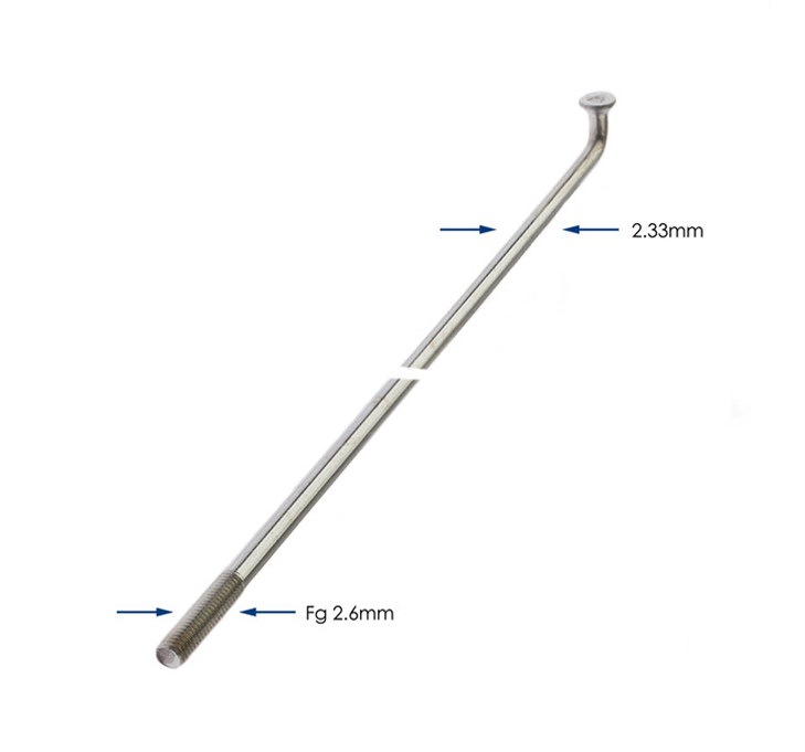 Alpina Spaken 13G (2,34mm) 256mm Zink (P36)