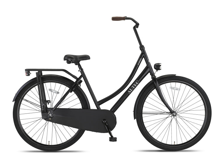 Altec - Roma omafiets 28 inch 53 cm dames terugtraprem matzwart