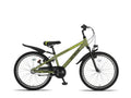Altec attack mtb 24 inch jongens 3v v-brakes legergroen