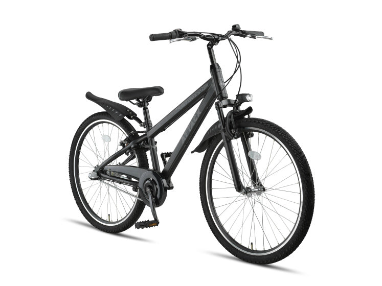Altec - Attack mtb 26 inch jongens 3v v-brakes zwart