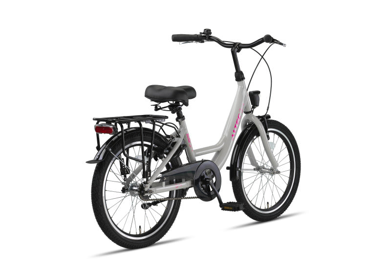 Altec belle 20 inch meisjes v-brakes lichtgrijs