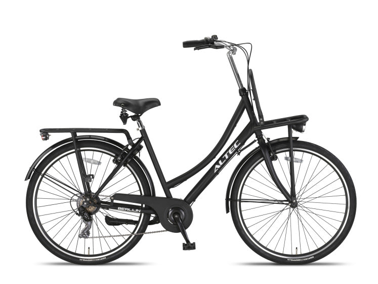 Altec berlijn 28 inch 53 cm dames 7v v-brakes matzwart