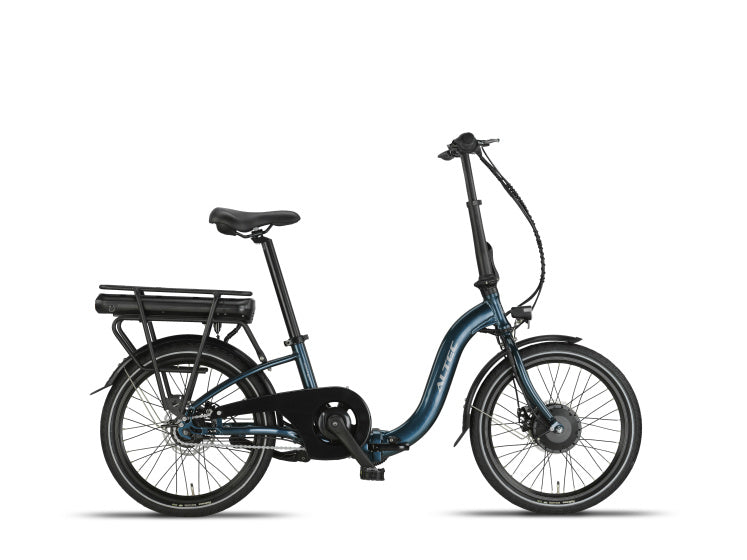 Altec - Compact vouwfiets 20 inch 39 cm unisex 7v hydraulische schijfrem petrolblauw