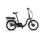 Altec - Compact vouwfiets 20 inch 39 cm unisex 7v hydraulische schijfrem petrolblauw