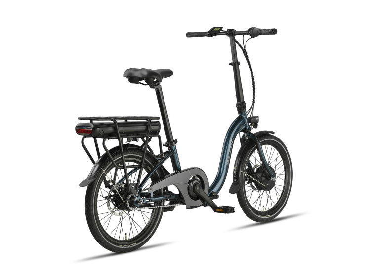 Altec - Compact vouwfiets 20 inch 39 cm unisex 7v hydraulische schijfrem petrolblauw
