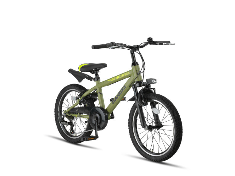 Altec dakota mtb 20 inch jongens 7v v-brakes legergroen