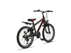 Altec dakota mtb 22 inch jongens 7v v-brakes zwart