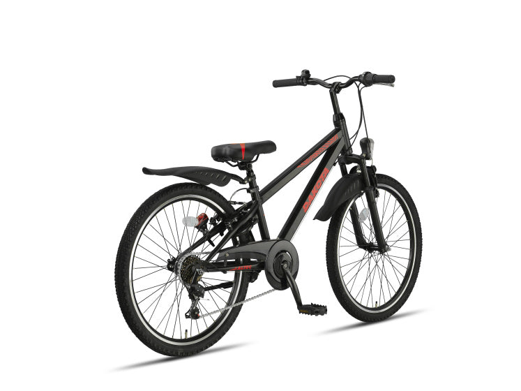 Altec - Dakota mtb 24 inch jongens 7v v-brakes zwart
