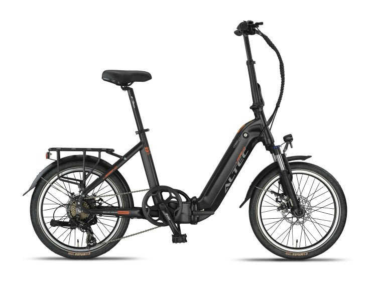 Altec - Legend vouwfiets 20 inch 34 cm unisex 7v schijfrem matzwart
