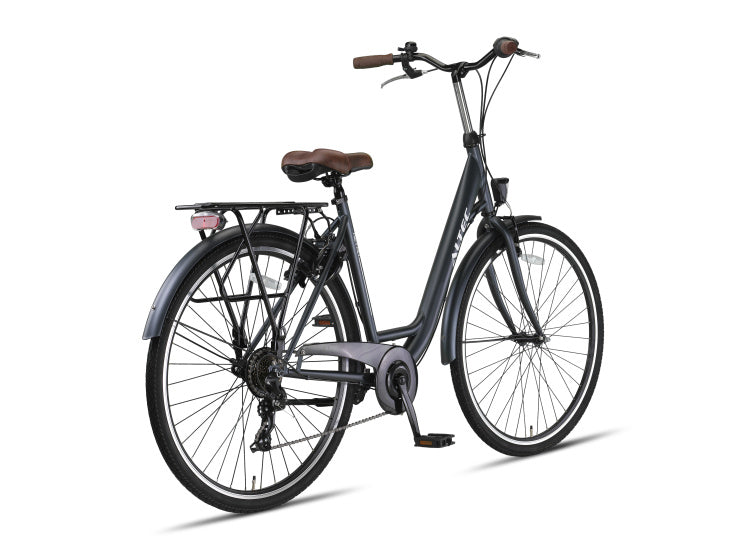 Altec - Metro 28 inch 52 cm dames 7v v-brakes antraciet