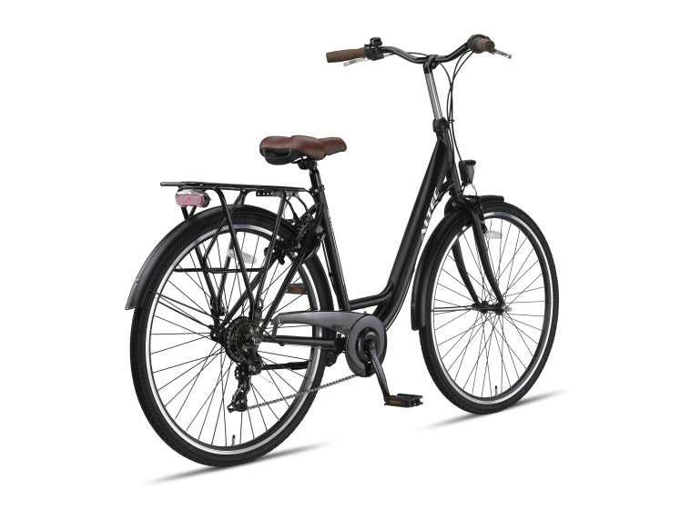 Altec - Metro 28 inch 55 cm dames 7v v-brakes matzwart