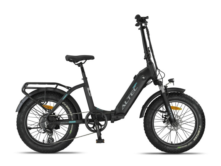 Altec primera fatbike vouwfiets 20 inch 41 cm unisex 8v schijfrem matzwart