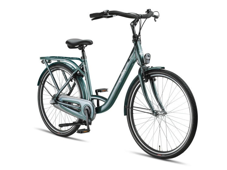 Altec - Sweet moederfiets 28 inch 50 cm dames 3v rollerbrake groen