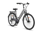 Altec - trekking 28 inch 50 cm dames 21v mechanische schijfrem zilver