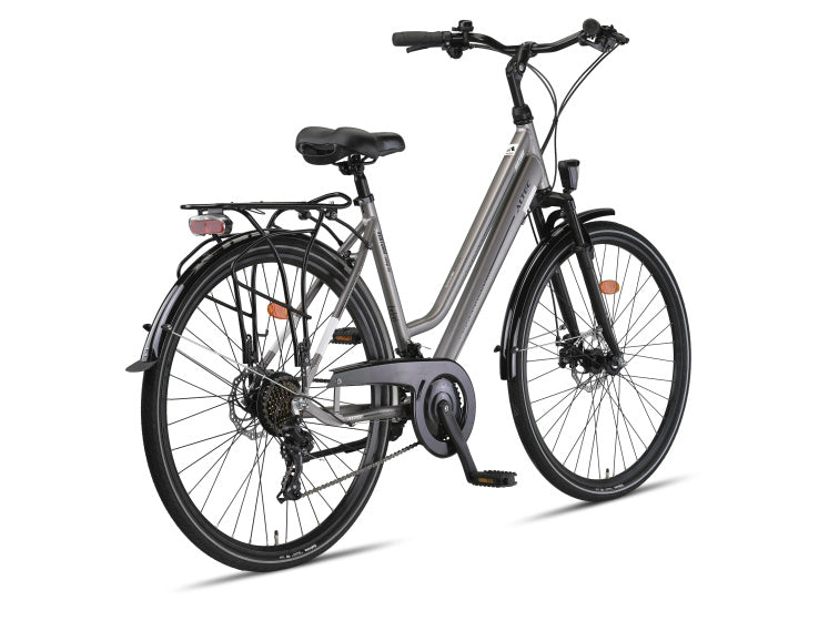 Altec - trekking 28 inch 50 cm dames 21v mechanische schijfrem zilver