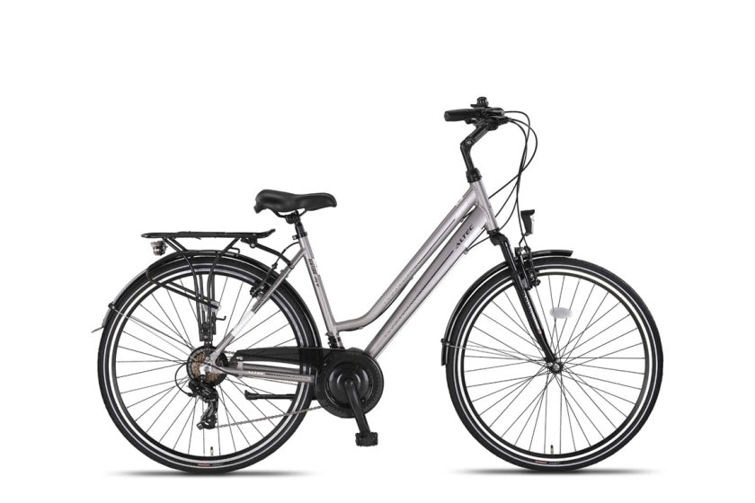 Altec - trekking 28 inch 50 cm dames 21v v-brakes zilver