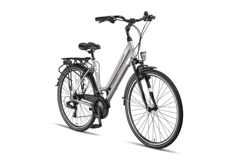 Altec - trekking 28 inch 50 cm dames 21v v-brakes zilver