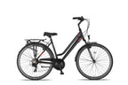 Altec - trekking 28 inch 50 cm dames 21v v-brakes zwart