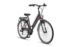 Altec - trekking 28 inch 50 cm dames 21v v-brakes zwart