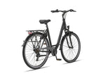 Altec verona 28 inch 52 cm dames 7v v-brakes matzwart