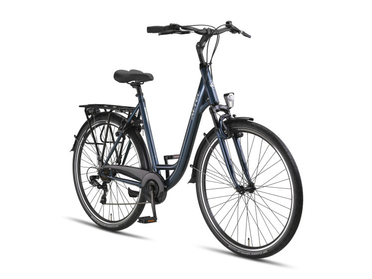 Altec verona 28 inch 52 cm dames 7v v-brakes petrolblauw