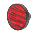 Hi-point achterreflector 41 mm per stuk rood