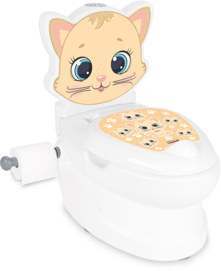 Pilsan Cat educatief plaspotje wit beige