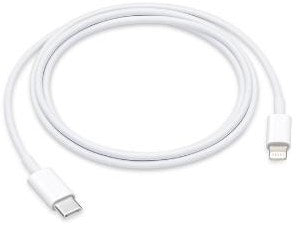 Enzo apple apple usb-c - lightning laadkabel 1m wit - 9540070