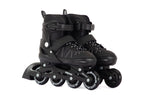 Aventuri verstelbare inline skates semi-softboot zwart maat 38-41 (l)