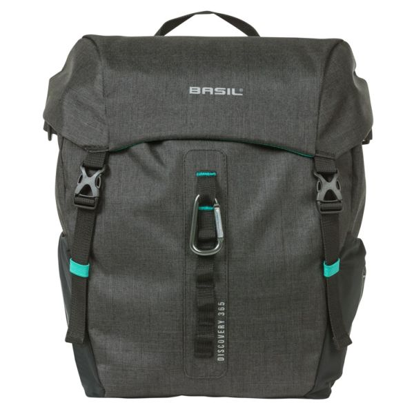 BASIL - BASIL Enkele tas discovery 365d m mik 9l 12 x 25 x 33 cm - zwart