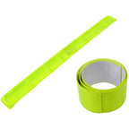 Messingschlager - Messingschlager reflector snapwrap armen en benen geel (2st)