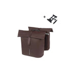 BASIL - BASIL Dubbele fietstas city mik 28-32 liter - roasted brown