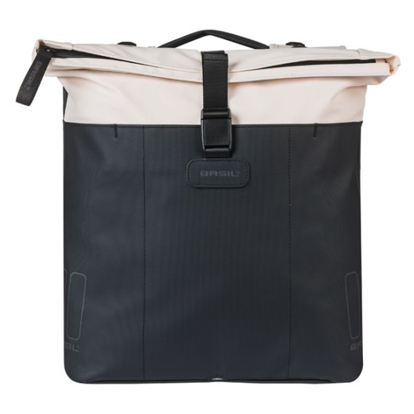 Basil B.V. - B.V. Tas basil vive dubbel wit/zwart | mik | 35l
