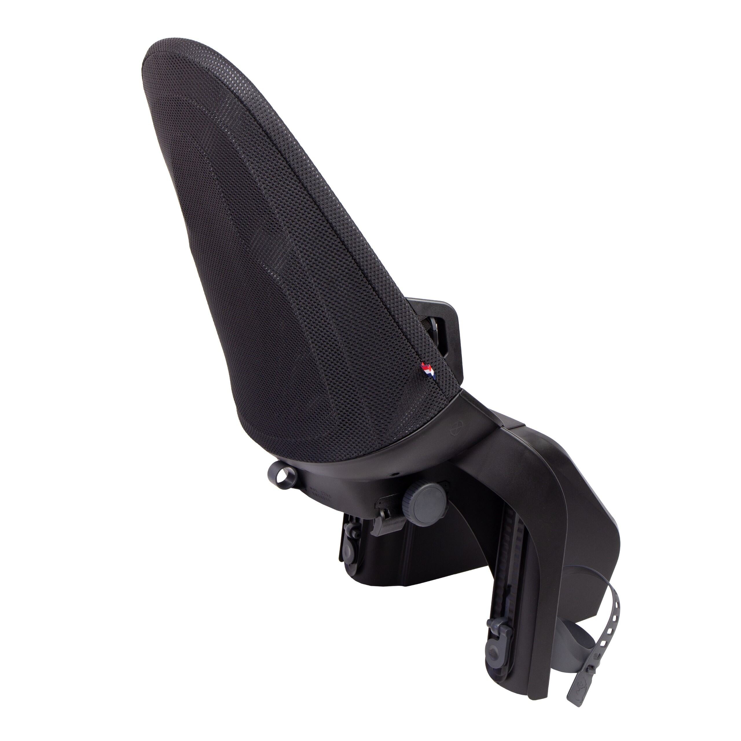 Widek b.v. qibbel air q972 midnight black achterzitje dragerbevestiging