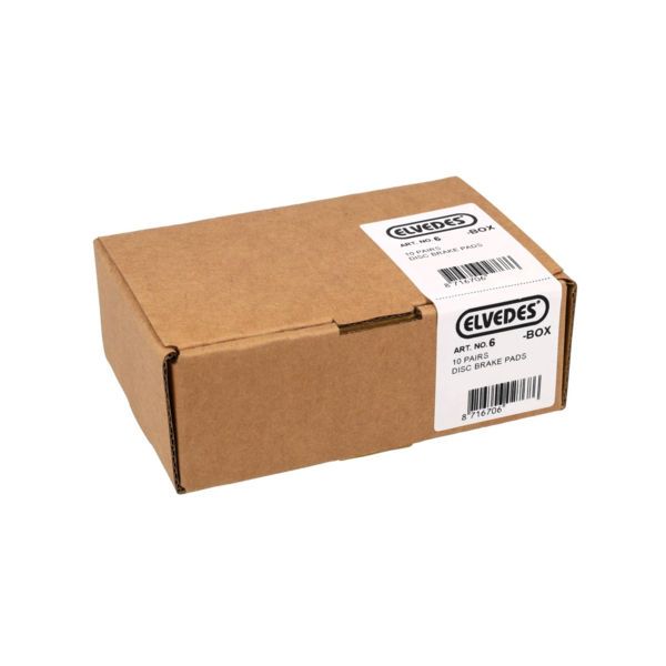 Elvedes schijfremblokset - shimano - carbon metallic compound (semi metal pads) - 10 paar