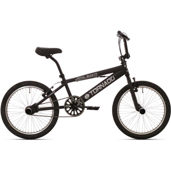 Royal - Royal Bmx fiets -bugatti tornado freestyle 20 inch - mat zwart