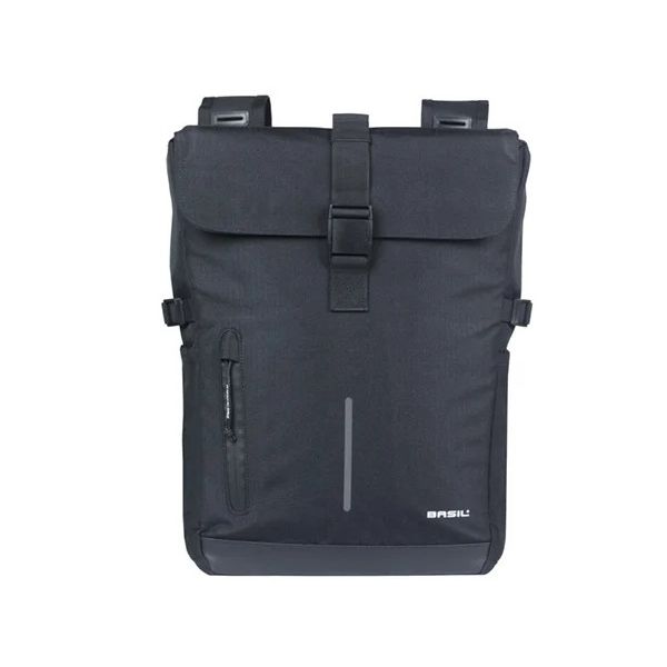 Basil B.V. - B.V. Dubbele fietsas basil move 30 liter 16 x 27 x 38 cm - zwart