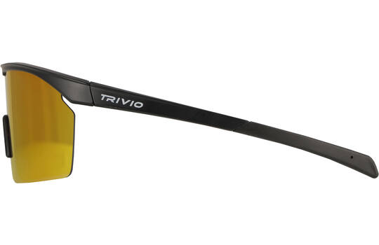 Trivio - Trivio - fietsbril noa zwart revo rood met extra transparante lens