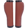 Edge handvatset leer incl lockring - camel brown- 135 135mm (werkplaatsverpakking)