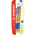 Stabilo - Stabilo pointball balpennen blauw - 2dlg.
