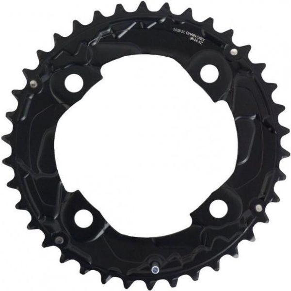 Shimano Plateau Deore 10V 38T Y1RP98080 M617 Black