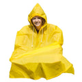 Puch regenponcho groot volwassen - geel