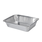 Bbq barbecue ovenschaal aluminium 22x15,5x4,5cm 5 stuks