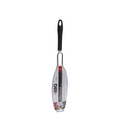 Bbq visgrill 58 cm zwart chroom