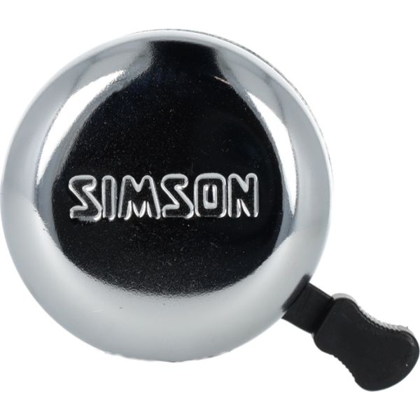 Simson - bel traditioneel chroom staal
