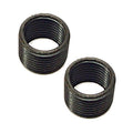 Cycplus draadbusje cyclus voor derailleuroog m10 m12 (2 stuks) - zwart