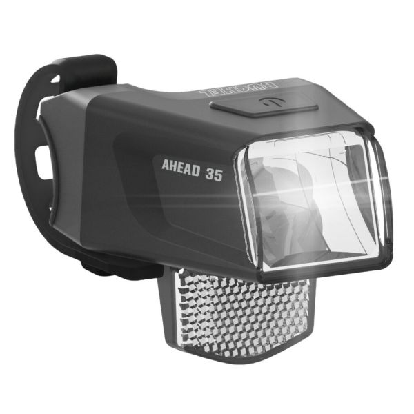 Büchel - Koplamp led "ahead 35" - zwart