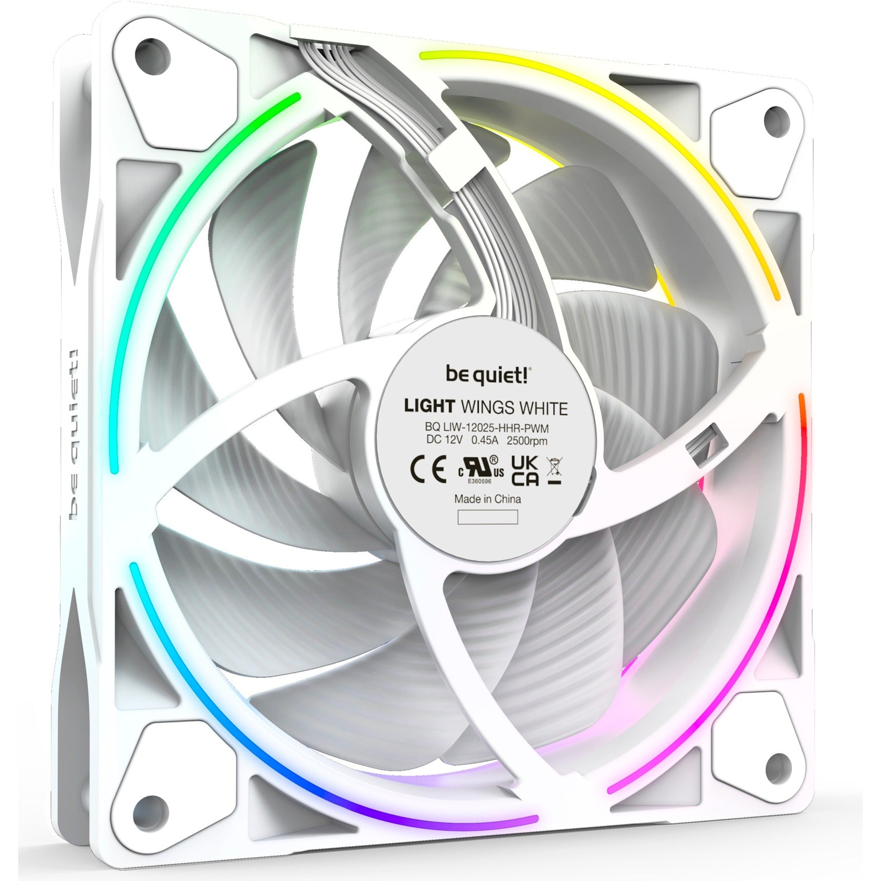 Be quiet! Light White 120mm PWM high-speed Triple Pack