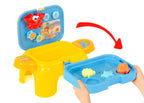 Beach toys compact zand- en watertafel met accessoires 16-delig